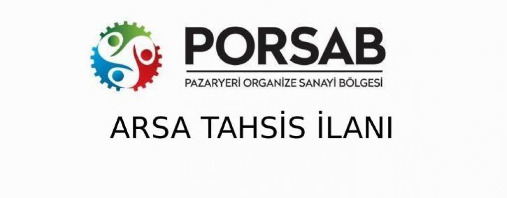 ARSA TAHSİS İLANI 
